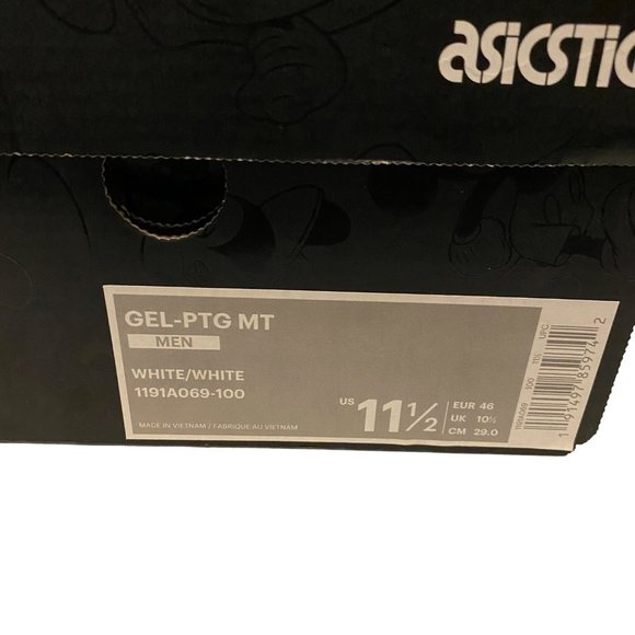 ASICS Tiger x Disney 90th Anniversary Mickey Mouse Gel-PTG MT Sneakers Mens 11.5 - Picture 12 of 13